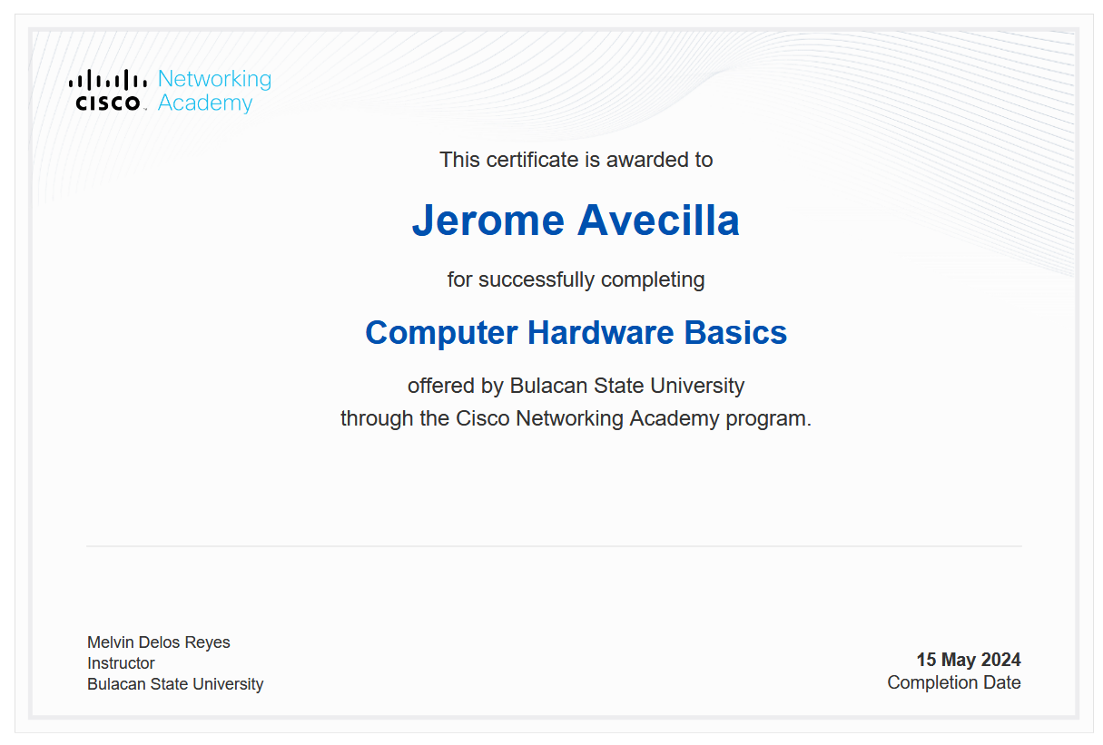 Computer Hardware Basics