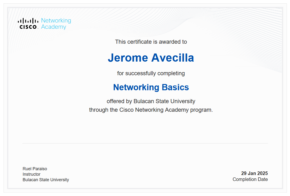 Networking Basics