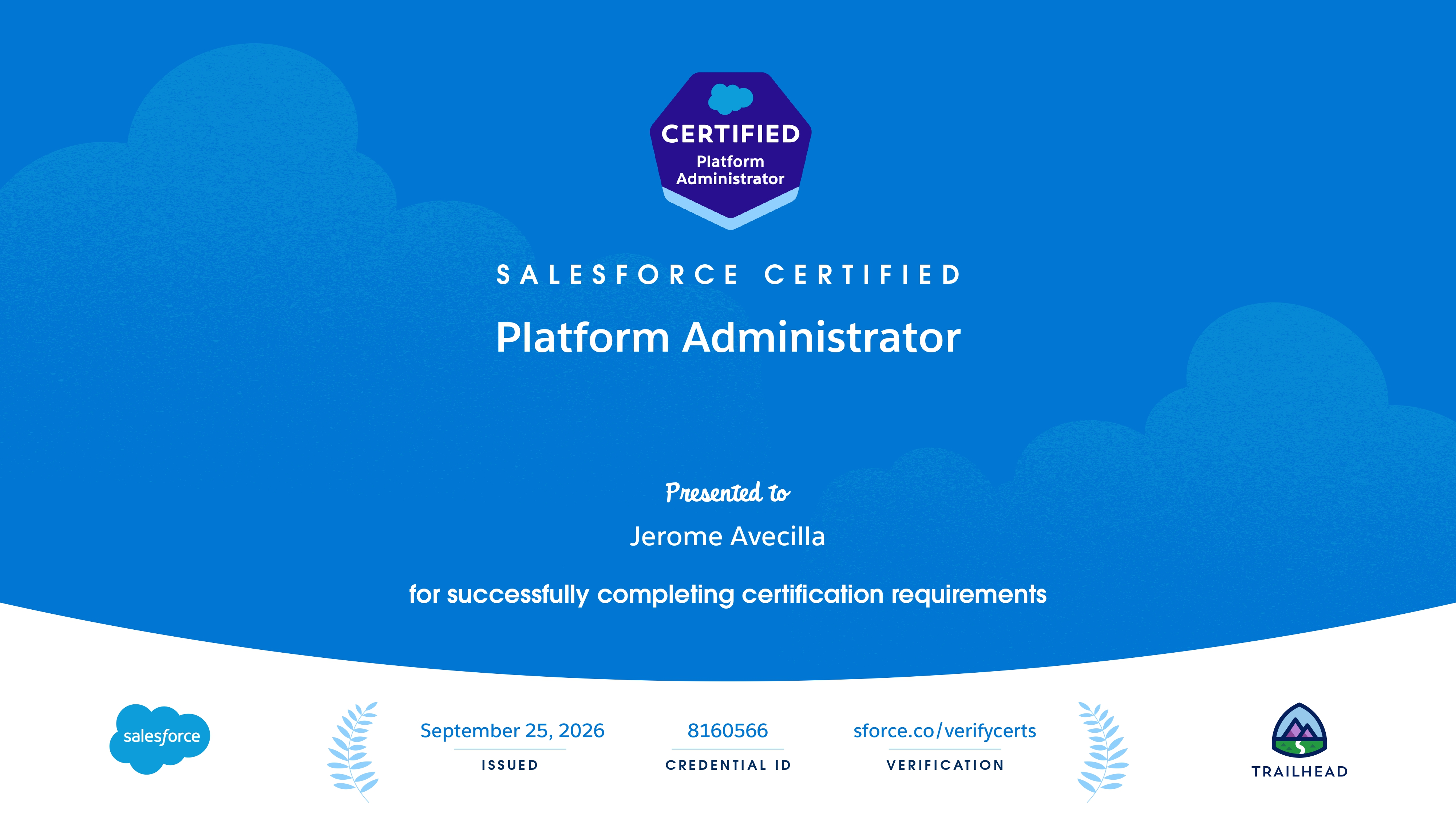 Salesforce Certified Platform Administrator