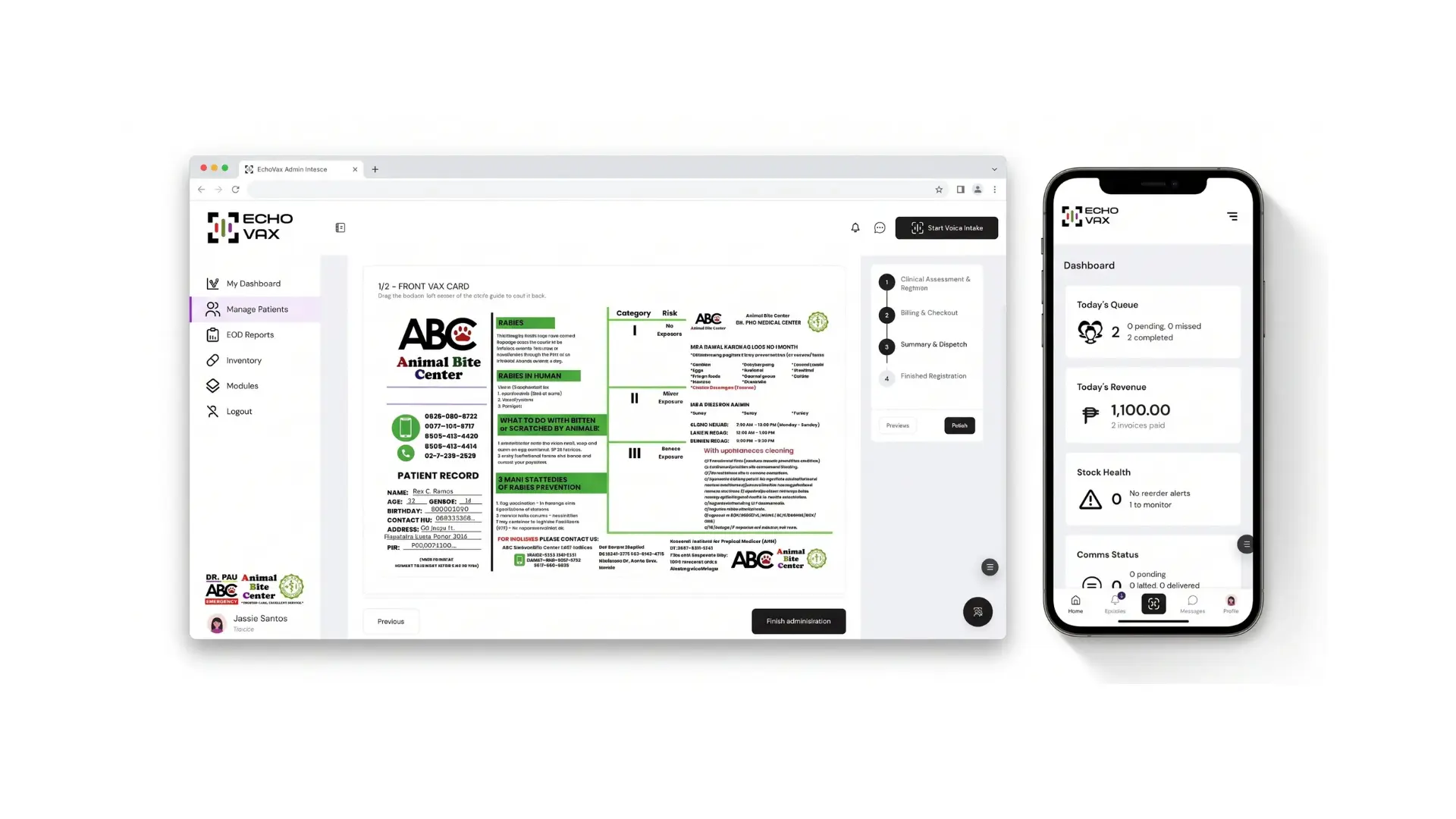 Clinic Information System for Dr. Pau Animal Bite Center